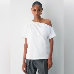 Aritzia Script Top - White, S